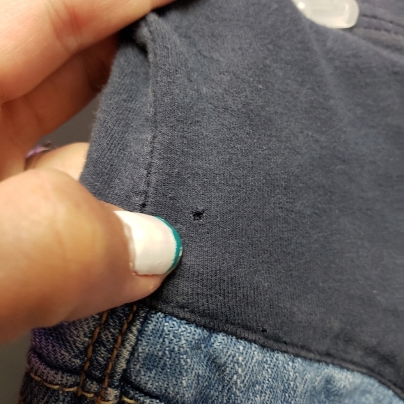 Old navy stretch maternity jeans size 10 short - Picture 8 of 10